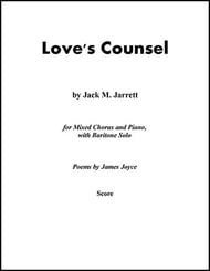 Love's Counsel SATB choral sheet music cover Thumbnail